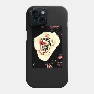 Rose with Double Center Phone Case