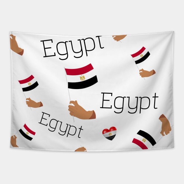 I Love Egypt Tapestry by BestChooseArt