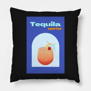 Tequila Sunrise Pillow