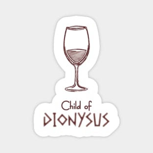 Child of Dionysus – Percy Jackson inspired design Magnet