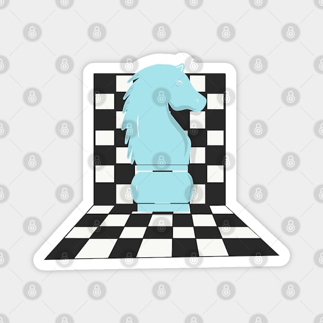 Chessboard Magnet by Asafee's store