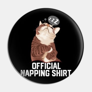 official napping shirt Pin