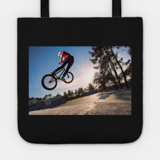 High BMX jump Tote