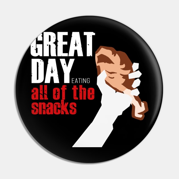 Great Day Turkey Leg Pin by EnchantedTikiTees