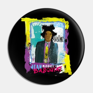 Basquiat Pin