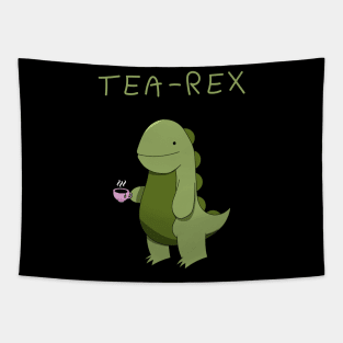 Relaxing Tea-Rex Tapestry