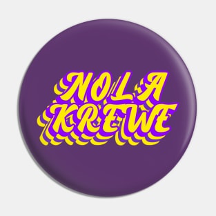 NOLA KREWE NEW ORLEANS Pin