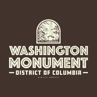 Washington Monument - Tan T-Shirt