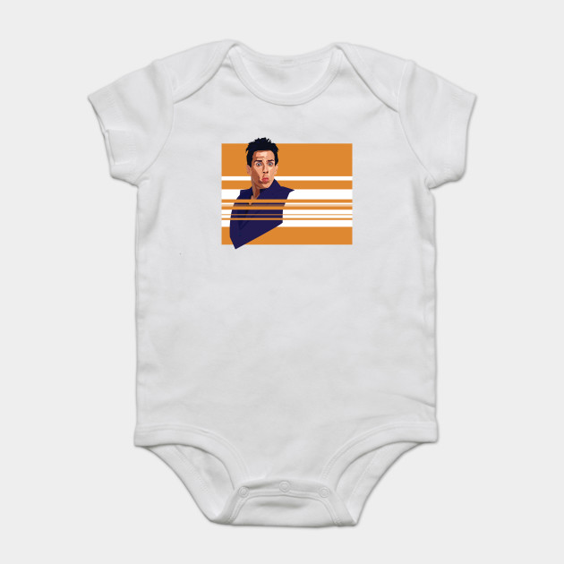 Zoolander Blue Steel Derek Zoolander Baby Bodysuit