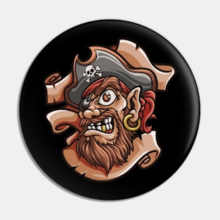 PIRATE HEAD Pin