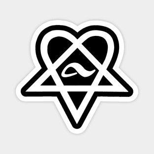 Heartagram Bam Margera Adio Footwear HIM Magnet