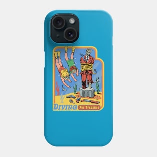 Diving For Treasure Phone Case