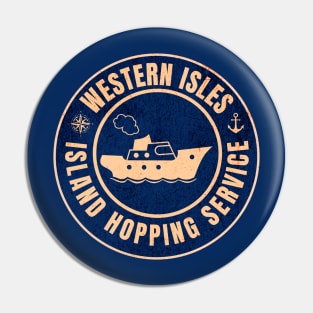 Western Isles Island Hopping Service Pin