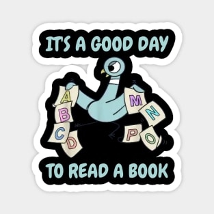 It's a Good Day to Read a Book World Book Day 2024 Kids Boys Magnet