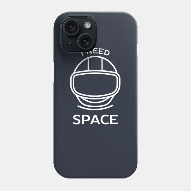 I need space introvert t-shirt Phone Case by happinessinatee