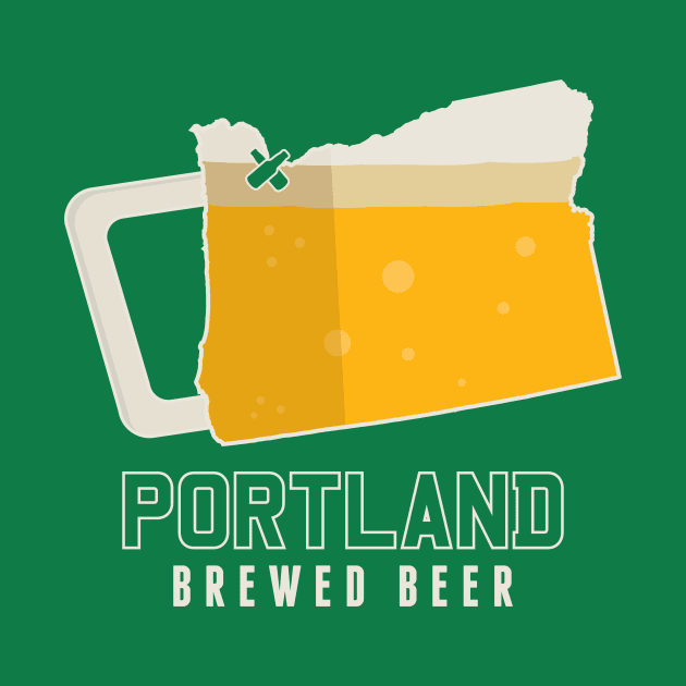 Portland Local Beer by BentonParkPrints