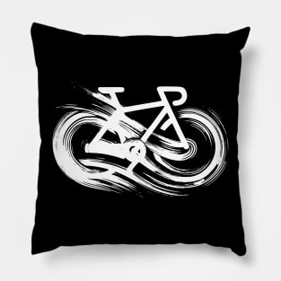 Infinity Bicycle - White Pillow