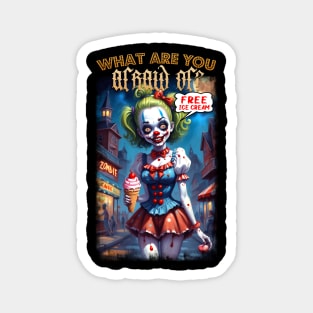 Zombie Clown 02 Magnet