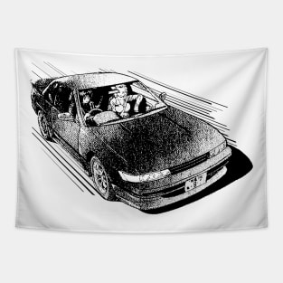 Nissan Silvia Manga Tapestry