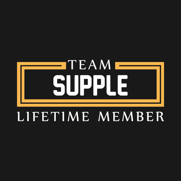 TEAM SUPPLE LIFETIME MEMBER ,SUPPLE NAME by cristikosirez