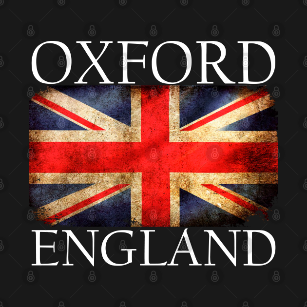 Oxford England Union Jack Flag Oxford University TShirt TeePublic