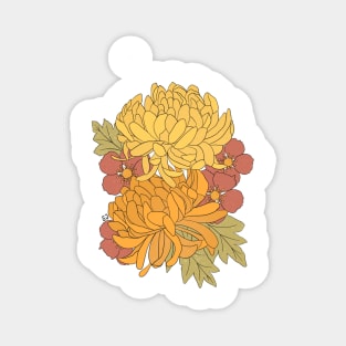 Chrysanthemum Magnet