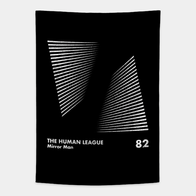 The Human League / Minimal Graphic Design Tribute Tapestry by saudade