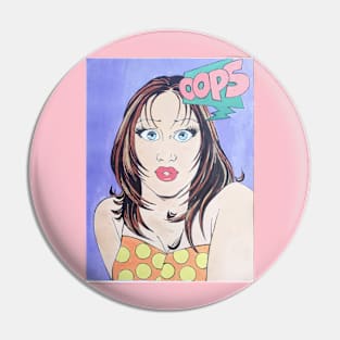 Oops girl Pin