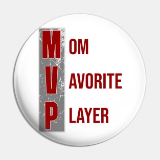 MVP || Mom Basketball Pin