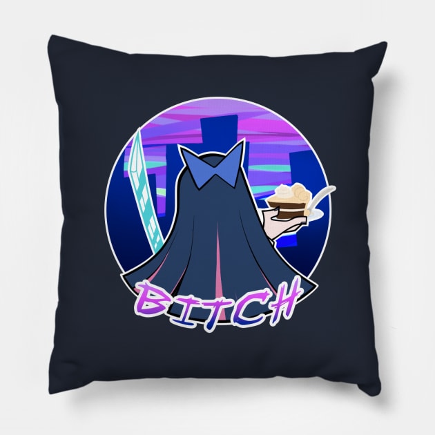 The Bitch Angel 2 Pillow by BritishMindslave