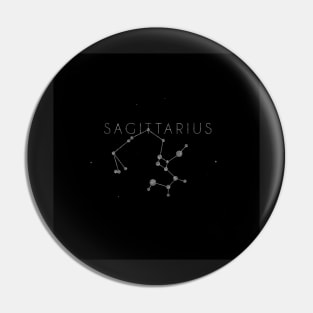 Zodiac sign constellation - sagittarius Pin