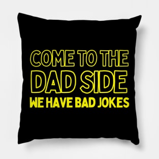 The power of the Dad Side Pillow