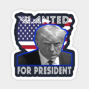 wanted for president 2024 Magnet