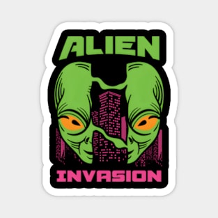 Aliens Invasion s Magnet