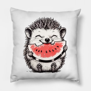 Blissful Hedgehog Delight Pillow