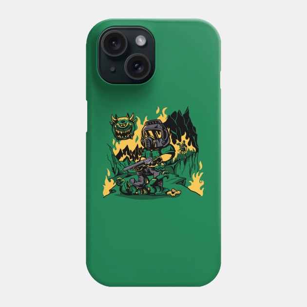 Shores of Hell Phone Case by andrefellip