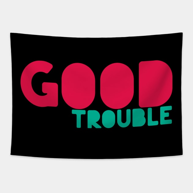 Good Trouble John Lewis Tapestry by ninoladesign