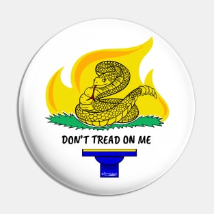 Don't Tread On Me Pin