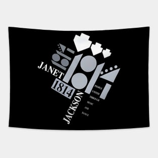 Janet Jackson 1814 Vintage Tapestry