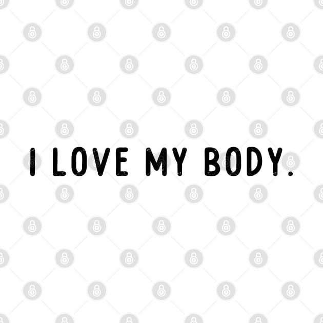 I love my body - Radiant Self-Love Affair by Vectographers