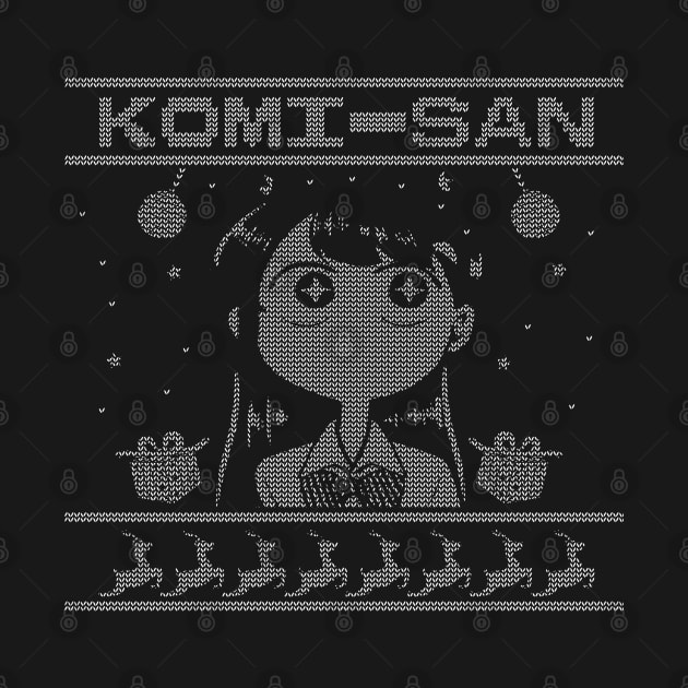 KOMI_SAN Christmas Pattern by Madelyn_Frere