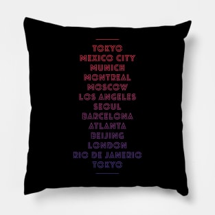 Olympics Tokyo to Tokyo Pillow