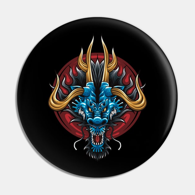 Kaido head Pin by aleoarts