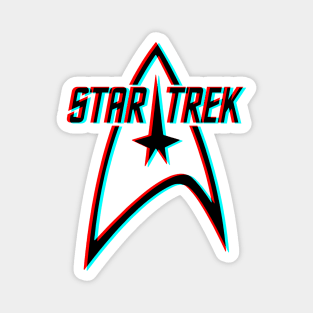 STAR TREK  - 3D Glasses Magnet