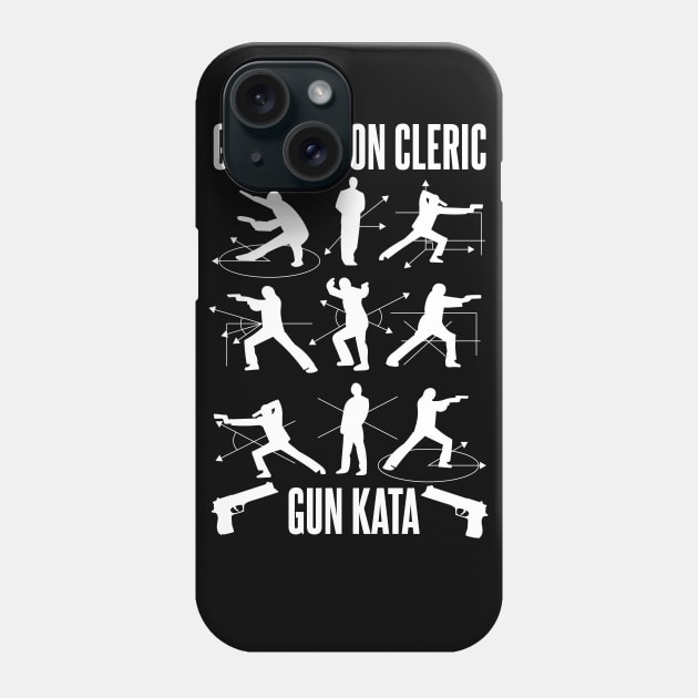 Grammaton Cleric Gun Kata Phone Case by Meta Cortex