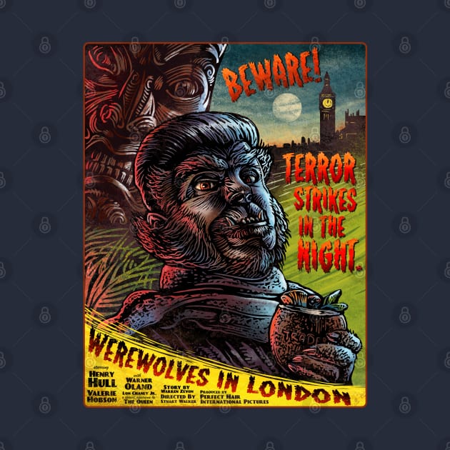 Werewolves In London by ChetArt