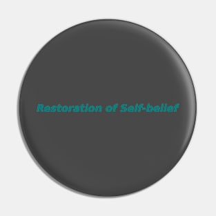 Restoration of Self-belief Pin