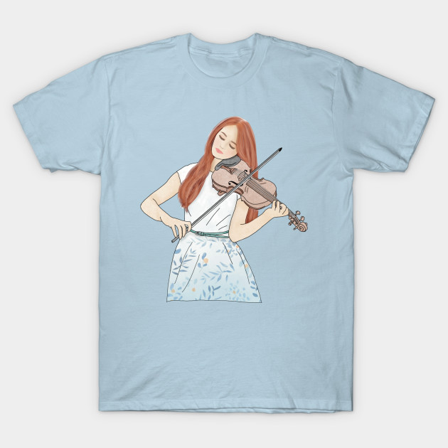 Disover Violin player - Violinist - T-Shirt