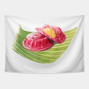 Ox's Eye - Indonesian traditional snack Tapestry