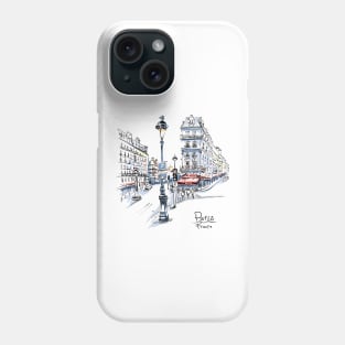 I Love Paris Phone Case